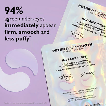 Instant FIRMx Collagen Infusion Tightening Eye Patches